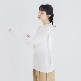 【SALE】 shida リボンプルオーバー