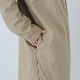 MUYA Nylon livery coat soutien collar