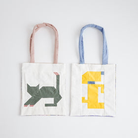 chitose.K patchwork bag