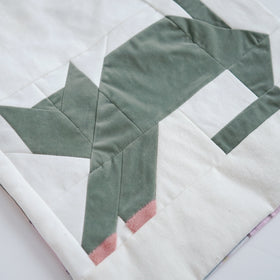 chitose.K patchwork bag