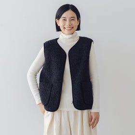 〈くらすこと別注〉COLD BREAKER ボアベスト
