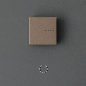 muimaur pale ring シルバー