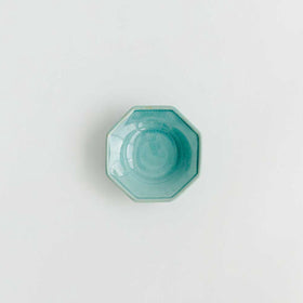 Awabi ware 八角豆皿
