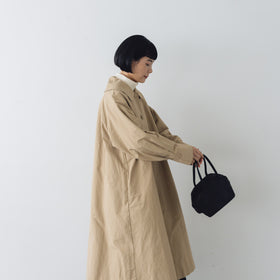 くらすこと +to クラシカルなコットンナイロンコート