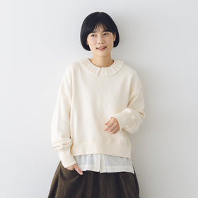 くらすこと +to バランス上手な、大人の定番スウェット