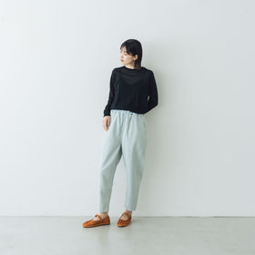 ROBE de PEAU リラックスシアープルオーバー