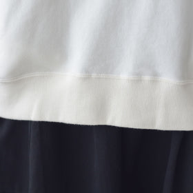 TISSU セントラル裏毛 ラグランプルオーバー