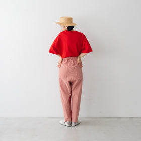 atelier naruse コットンタックパンツ