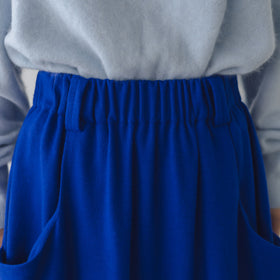 atelier naruse ウールポンチギャザースカート