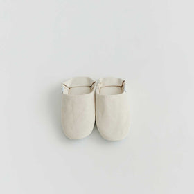 ABE HOME SHOES 帆布バブーシュ