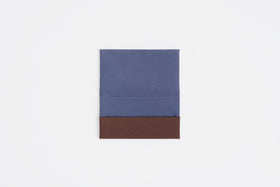 shuó Fukusa (Brown×Bluish Purple) ちりめん