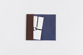 shuó Fukusa (Brown×Bluish Purple) ちりめん