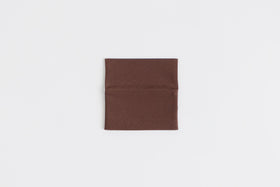 shuó Juzu Bukuro (Brown×Bluisu Purple) ちりめん