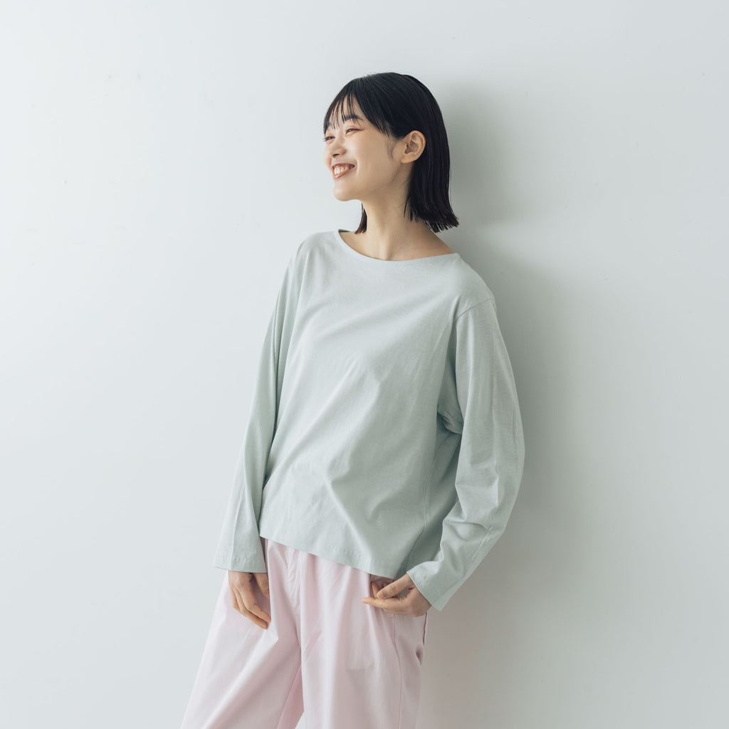 【SALE】 YAECA CONTEMPO ロングスリーブ カットソー