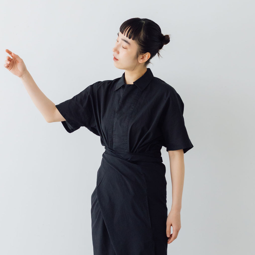 COSMIC WONDER Dolman sleeve open-collar shirt