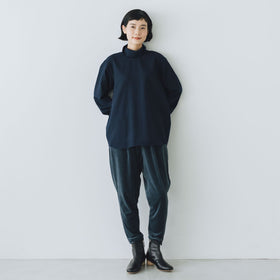 fruits of life ベロアテーパードパンツ［期間限定販売］