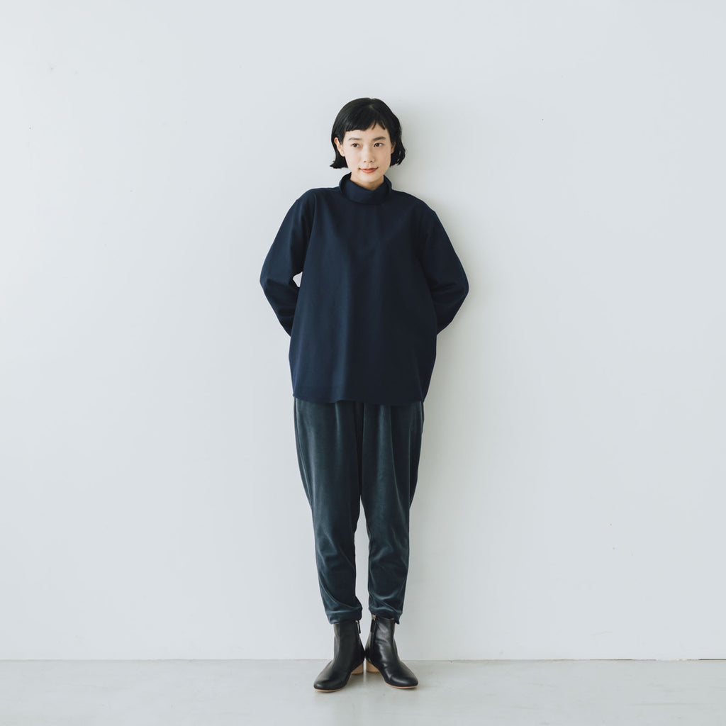 fruits of life ベロアテーパードパンツ［期間限定販売］