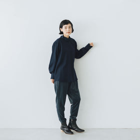 fruits of life ベロアテーパードパンツ［期間限定販売］