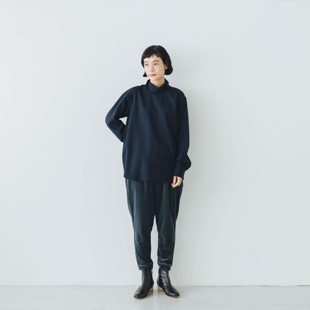 fruits of life ベロアテーパードパンツ［期間限定販売］
