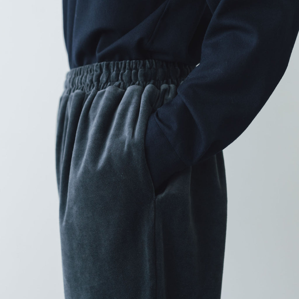 fruits of life ベロアテーパードパンツ［期間限定販売］