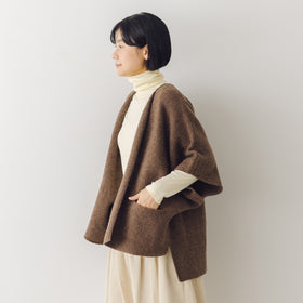 COSMIC WONDER British wool knitted farmer cardigan