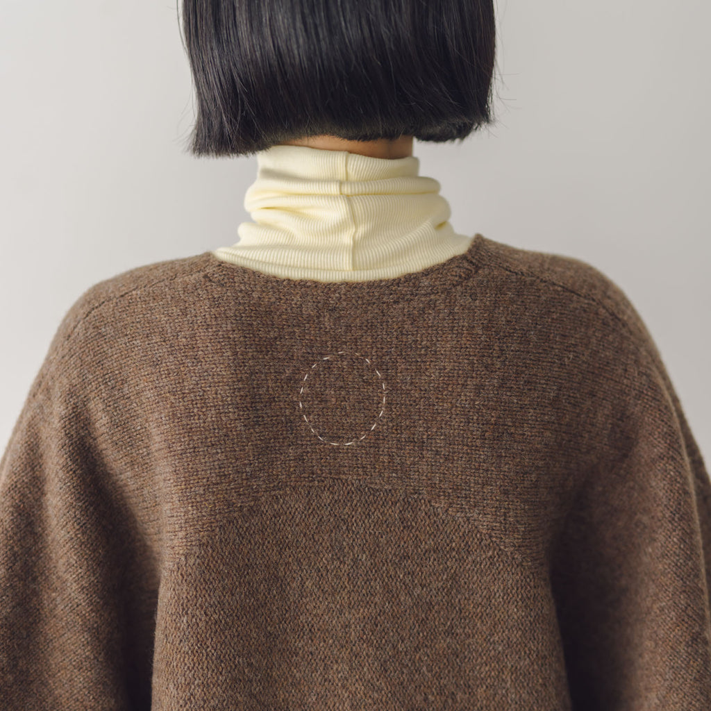 COSMIC WONDER British wool knitted farmer cardigan