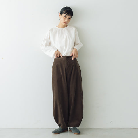 fruits of life コーデュロイバレルパンツ［一部期間限定販売］
