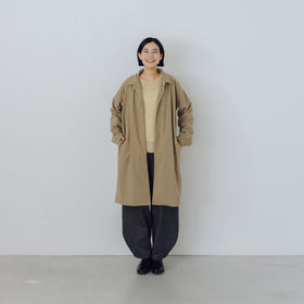 MUYA Nylon livery coat soutien collar