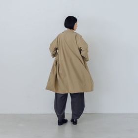 MUYA Nylon livery coat soutien collar