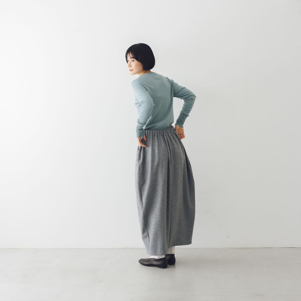 gicipi FRAGORA クルーネック ジャストフィット ニットソー