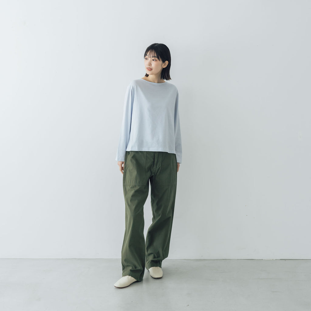 YAECA LIKE WEAR ベイカーパンツ オリーブ