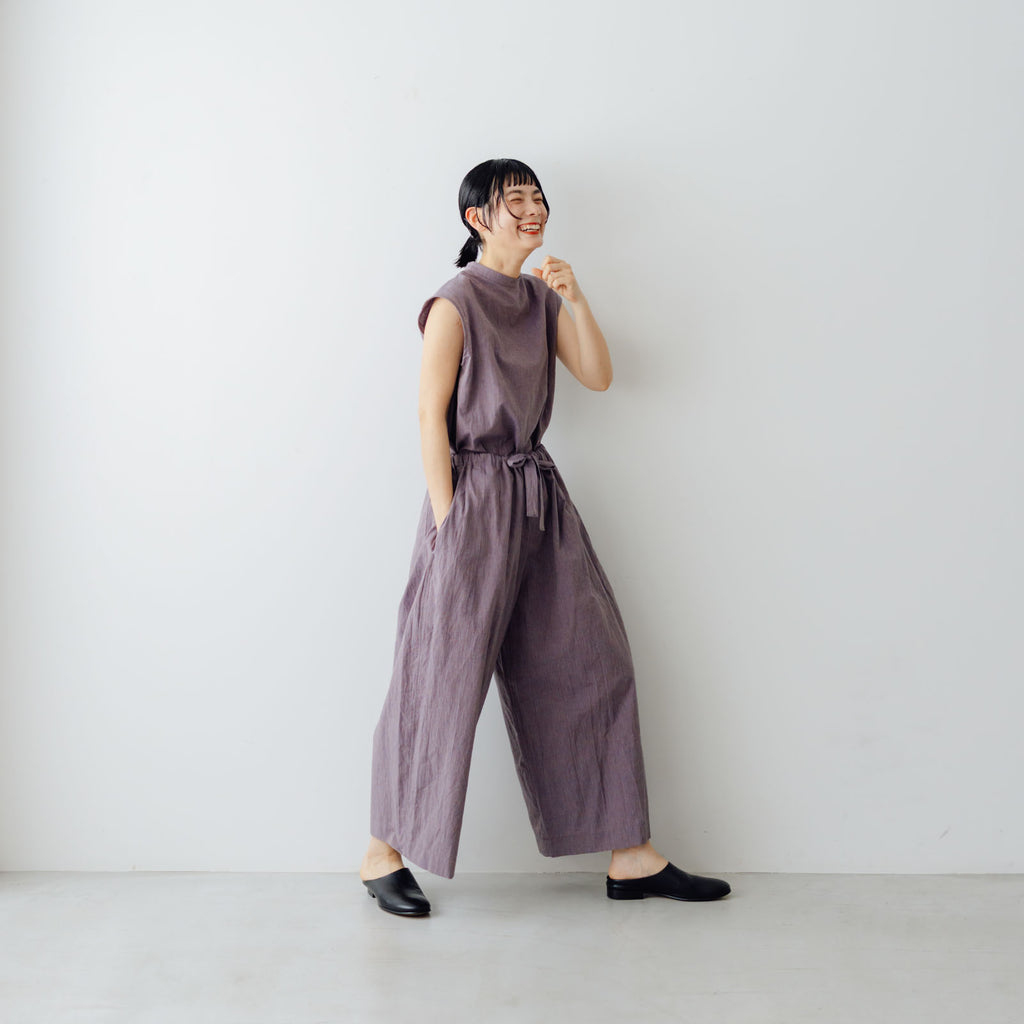 Atelier d’antan Reymont コットンリネン パンツ