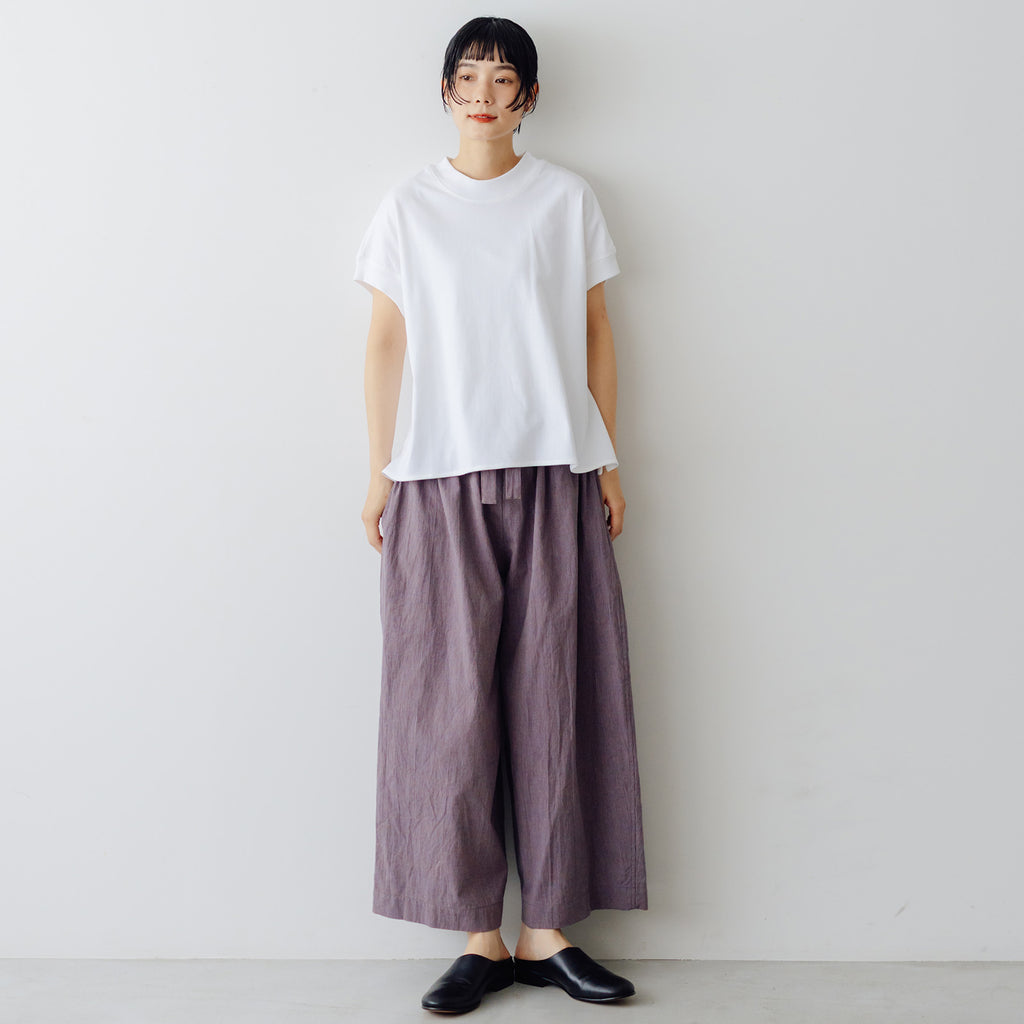 Atelier d’antan Borel フレンチスリーブカットソー