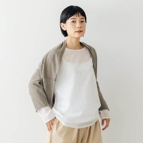 evam eva コットンボレロ