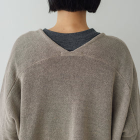 evam eva リネンコットン カーディガン