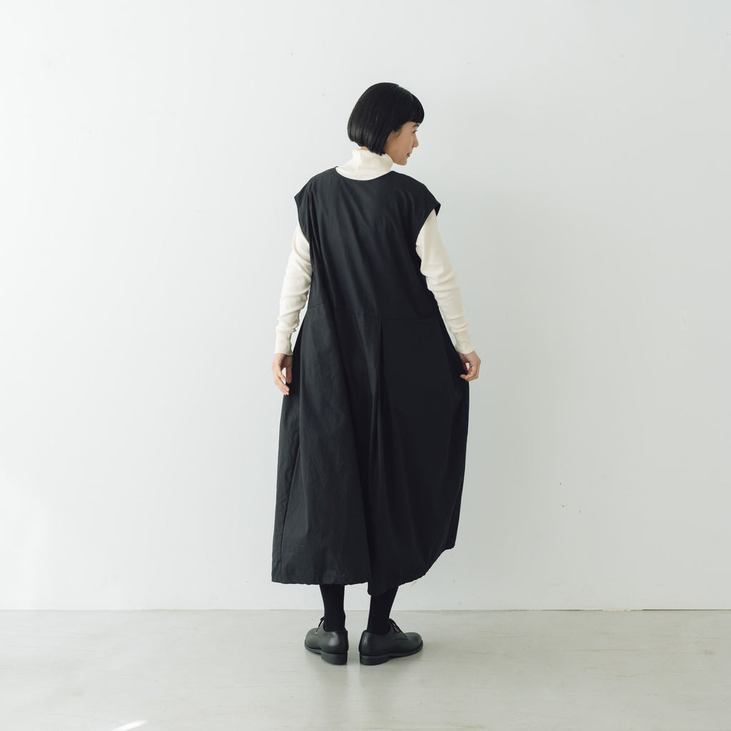 Gauze# ボックスタック ノースリーブワンピース