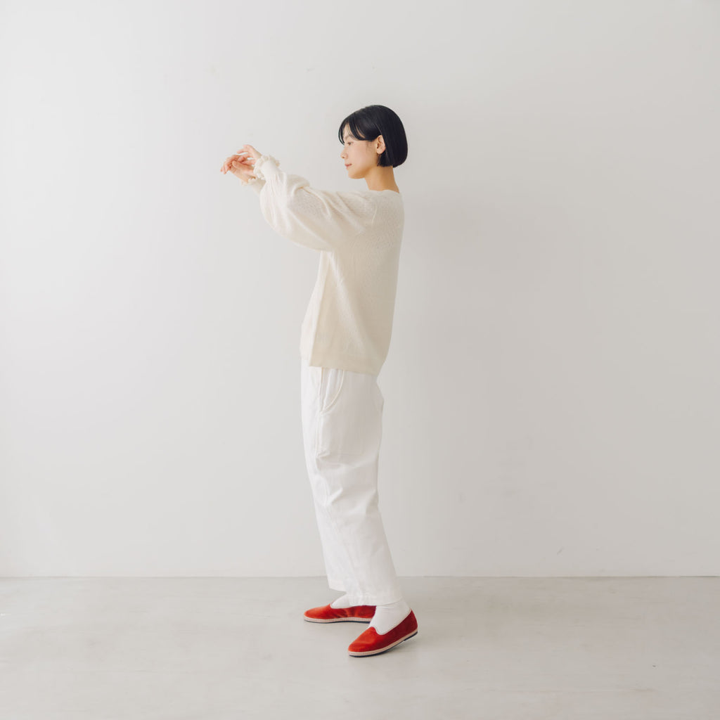 Gauze# クロシェットハーベスト ニットプルオーバー