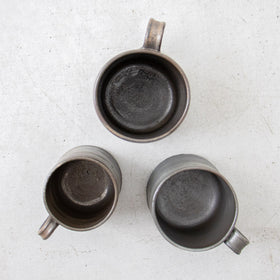 河合竜彦 青灰 コーヒーカップ