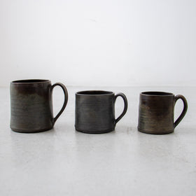 河合竜彦 青灰 コーヒーカップ