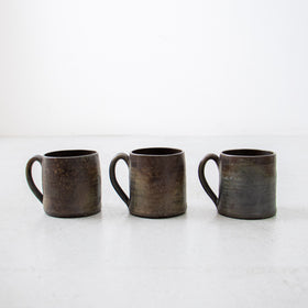 河合竜彦 青灰 コーヒーカップ