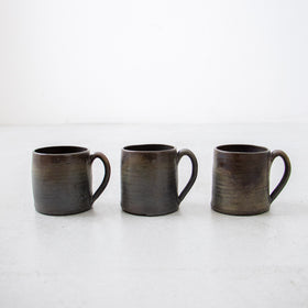 河合竜彦 青灰 コーヒーカップ