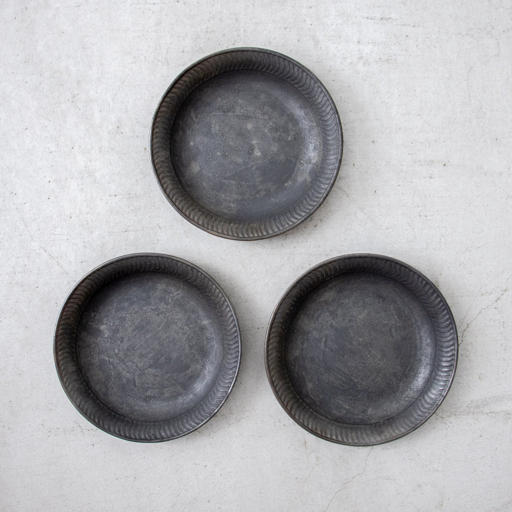河合竜彦 青灰 ピューター写 浅鉢