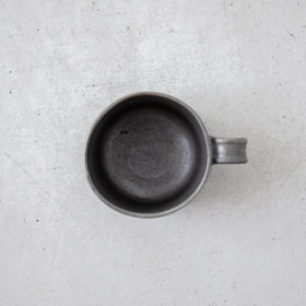 河合竜彦 青灰 コーヒーカップ