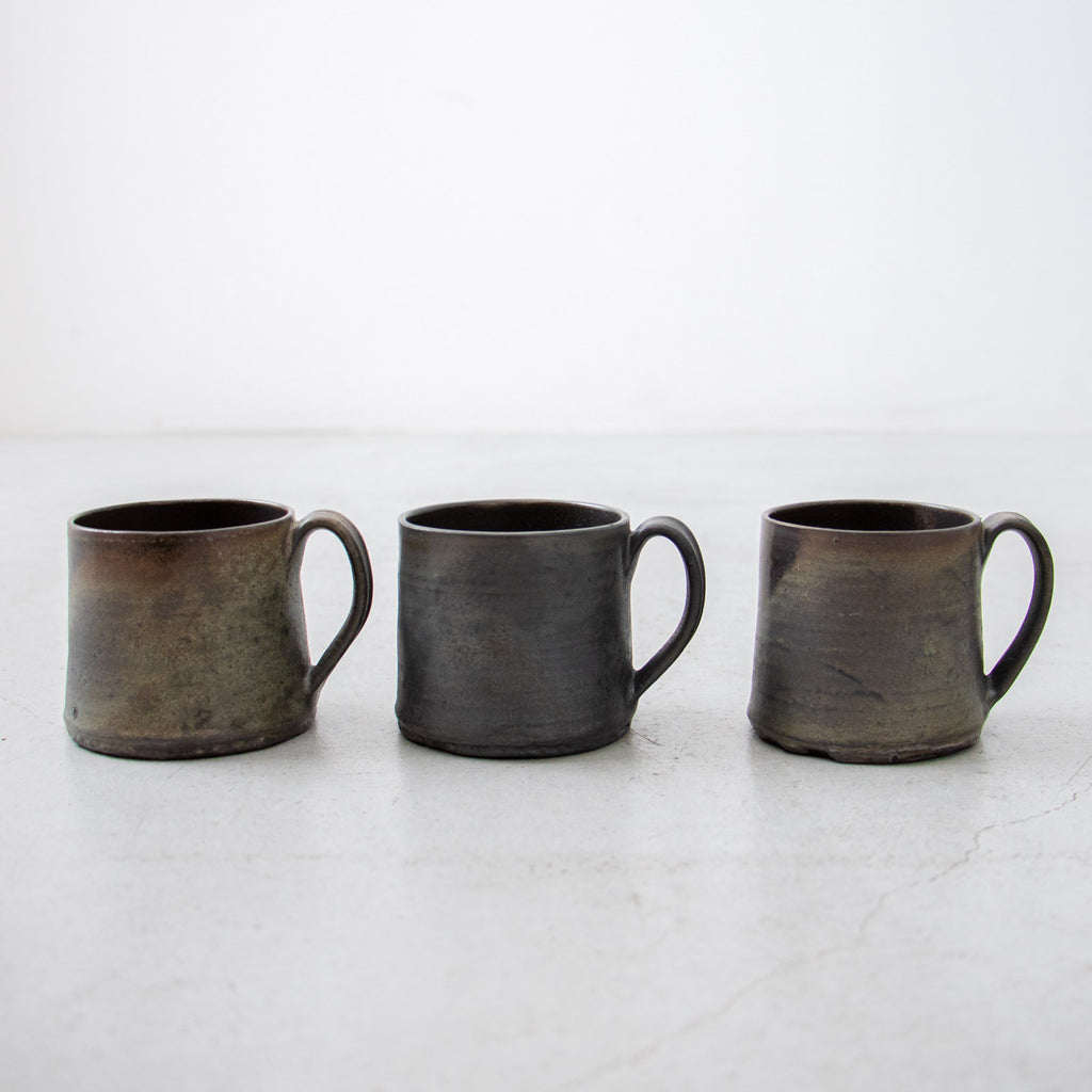 河合竜彦 青灰 コーヒーカップ