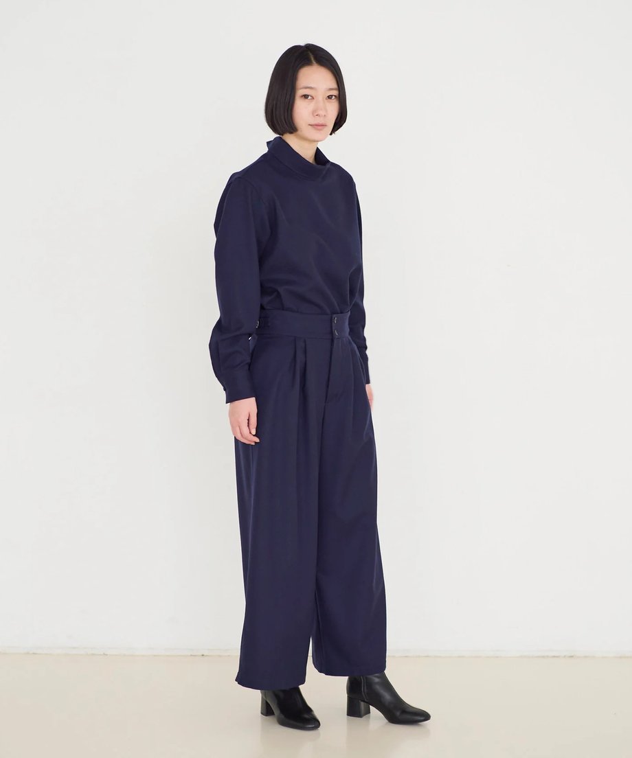 fruits of life ウールタックパンツ［期間限定販売］