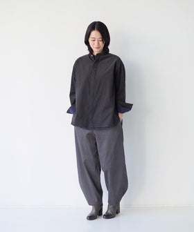 fruits of life コーデュロイバンドカラーシャツ［期間限定販売］