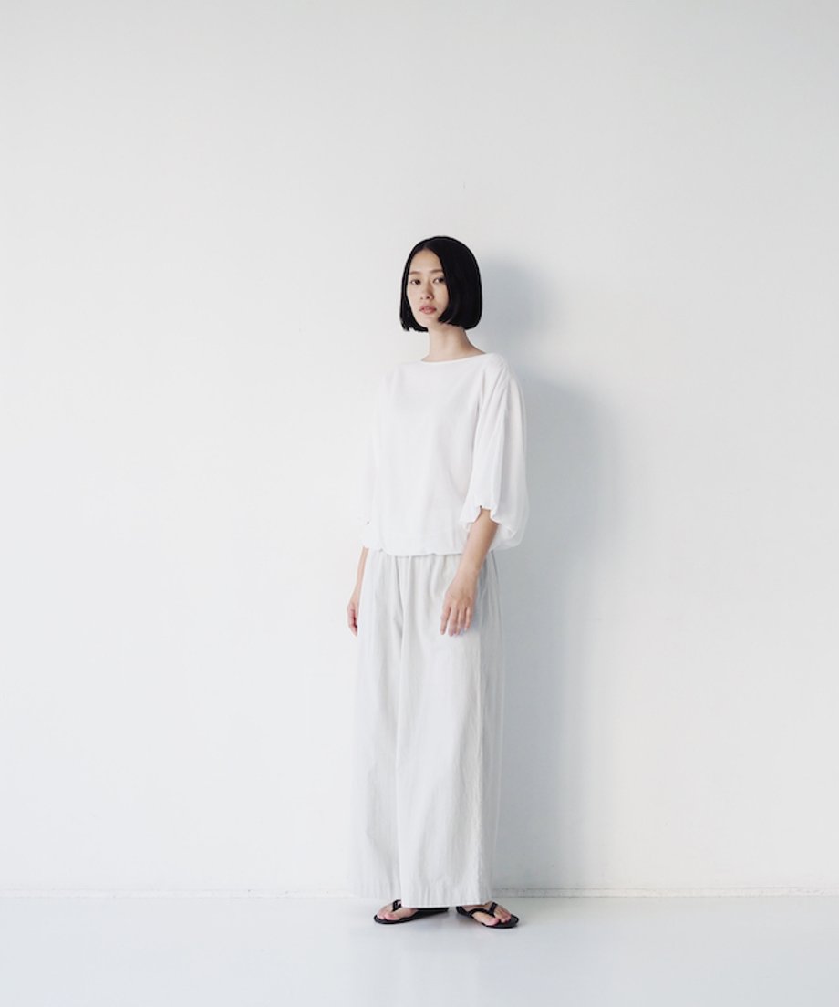 fruits of life コットンワイドパンツ［期間限定販売］