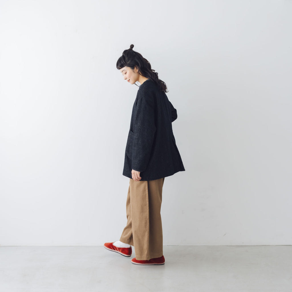 MAGALI コットンコーデュロイ フラップポケットパンツ