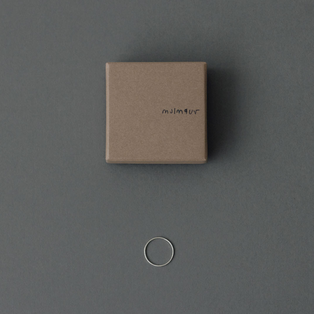 muimaur pale ring シルバー