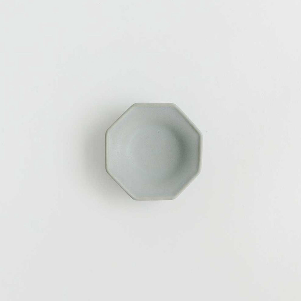 Awabi ware 八角豆皿